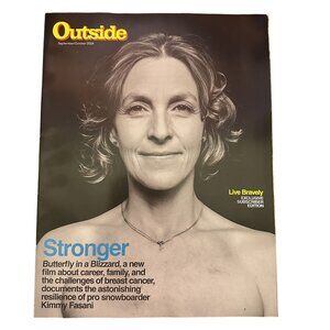 Outside Magazine September October 2024 Butterfly in a Blizzard Kimmy Fasani